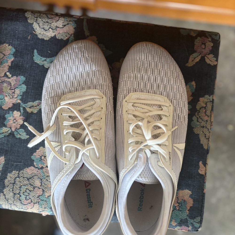Reebok Cream Mesh Sneakers